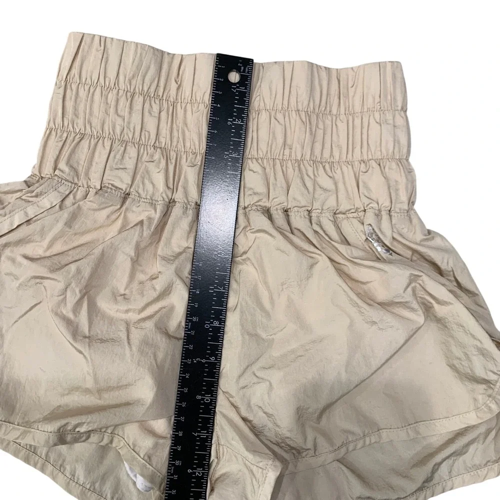 Free People Movement‎ The Way Home Shorts XS Beige Athletic Running Gym